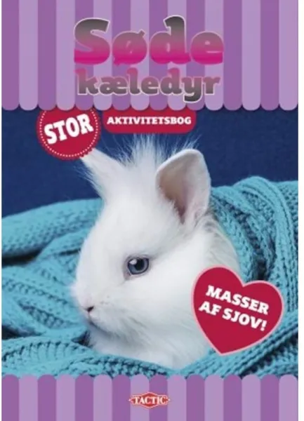 Tactic Lindos animales de compañía gran libro de actividades (96p)