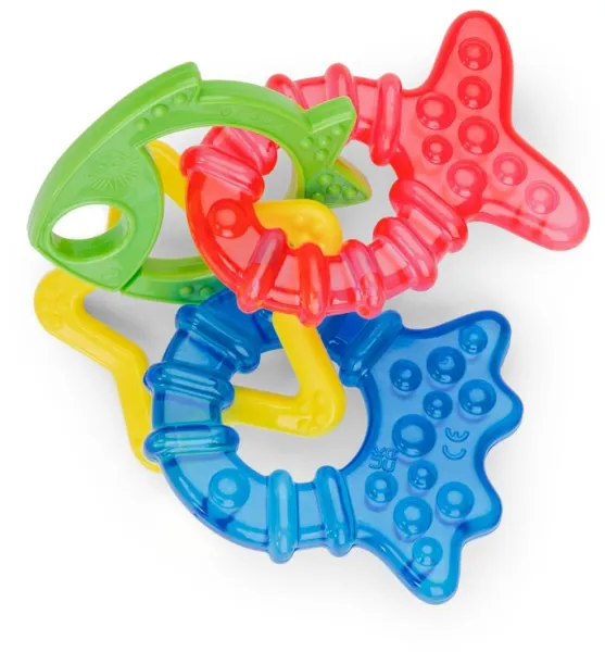 Cool Critters anillos de dentición refrigerantes - juego de 4