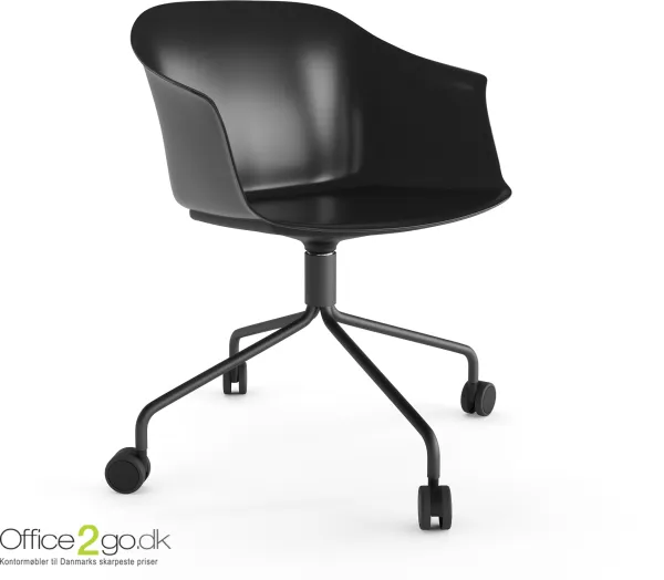 Silla Polytone C - con base giratoria y ruedas