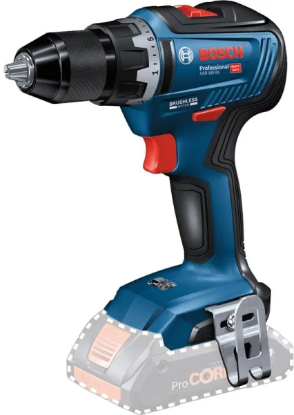 Taladro atornillador Bosch GSR 18V-55 Solo